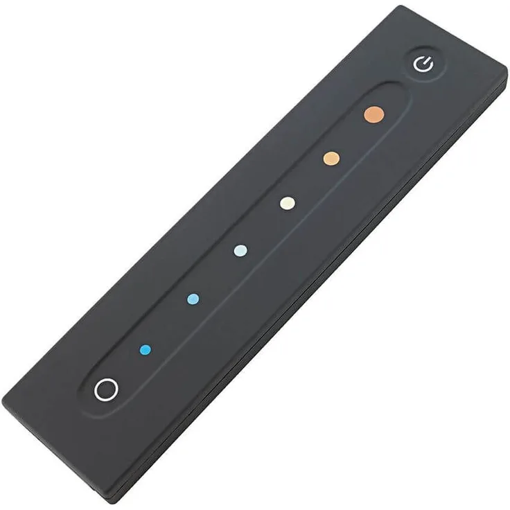 SIGOR Handfernbedienung LUXIGENT, 1 Kanal, dimmbar, 141x35x9mm, Schwarz