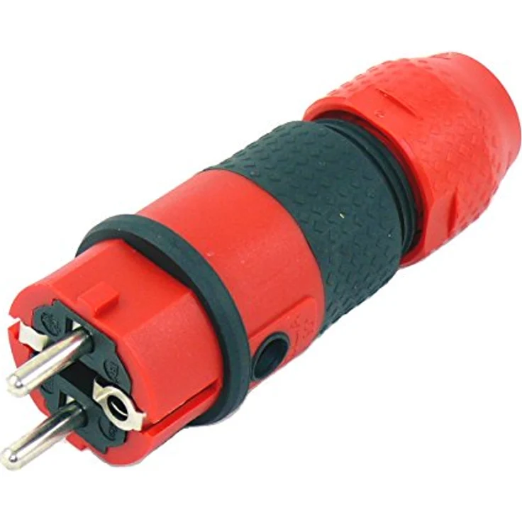 netbote24 Verlängerungskabel Stromkabel Schuko-Ultra Pro Elektrokabel Schutzkontakt mit Powerlight H07RN-F 3X2,5mm² Gummischlauchleitung IP54 Garten Außenbereich 10m, schwarz – Bild 3