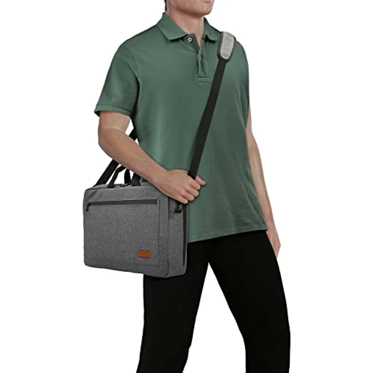 Picard Rucksack Go Eco für Männer aus Stoff in der Farbe Anthrazit, 12x42x28 cm, 29654H1013 – Bild 3