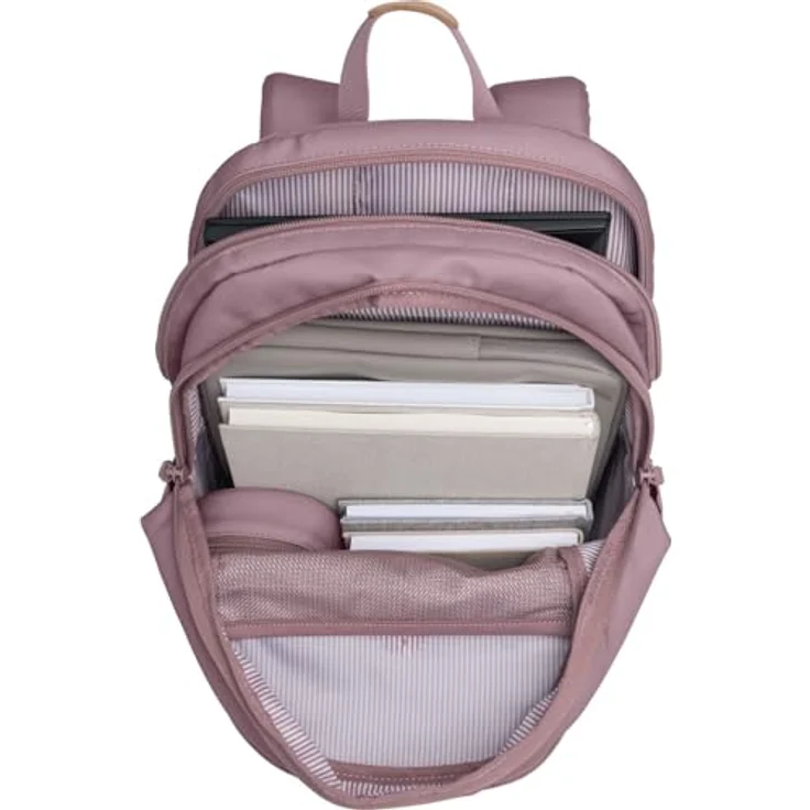 Beckmann Urban Midi Rucksack 26 L, ergonomisch mit Polsterung, Laptop- und Tabletfach, Purple Rose – Bild 5