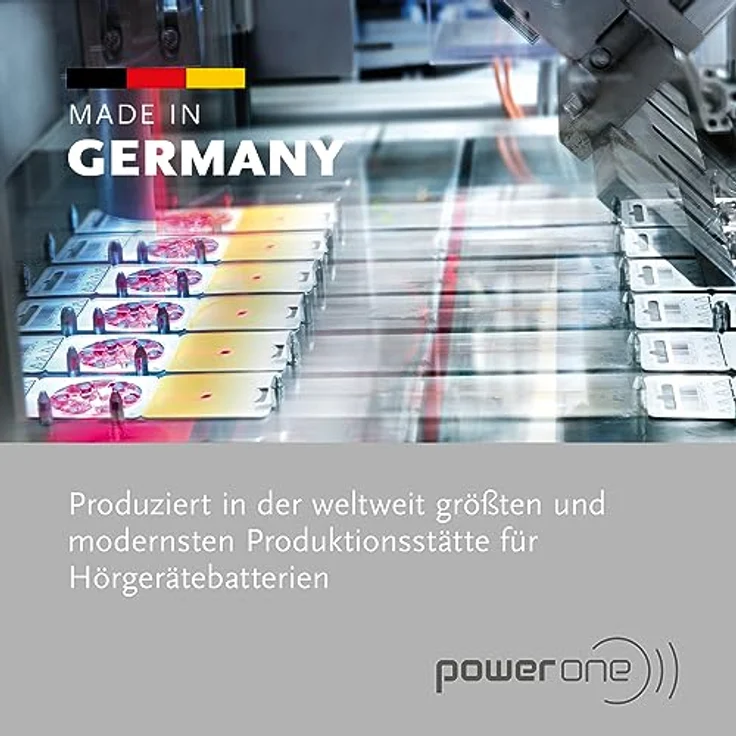 Varta PowerOne P 13 - Hörgerätebatterie PR48 - 310 mAh 1,4 V (60 Stück) – Bild 10