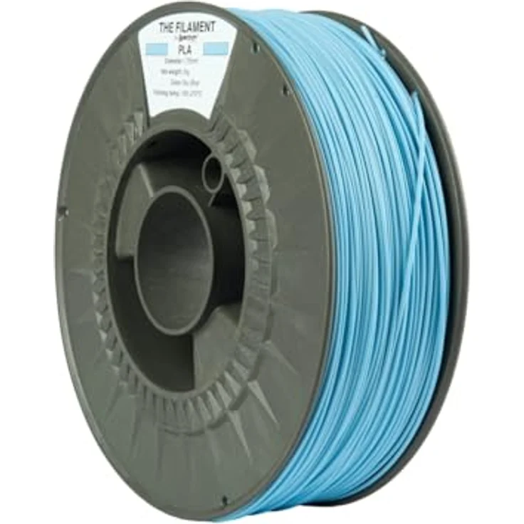 Spectrum Filaments PLA Refill | 1 kg | 1,75 mm | Drucktemperatur 185–215 °C | Made in EU | Sky Blue – Bild 2