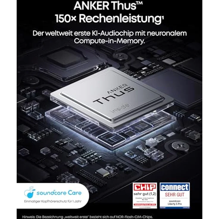soundcore Liberty 5 Pro, Kabellose Kopfhörer mit hochwertigem Sound, Weiß – Bild 2