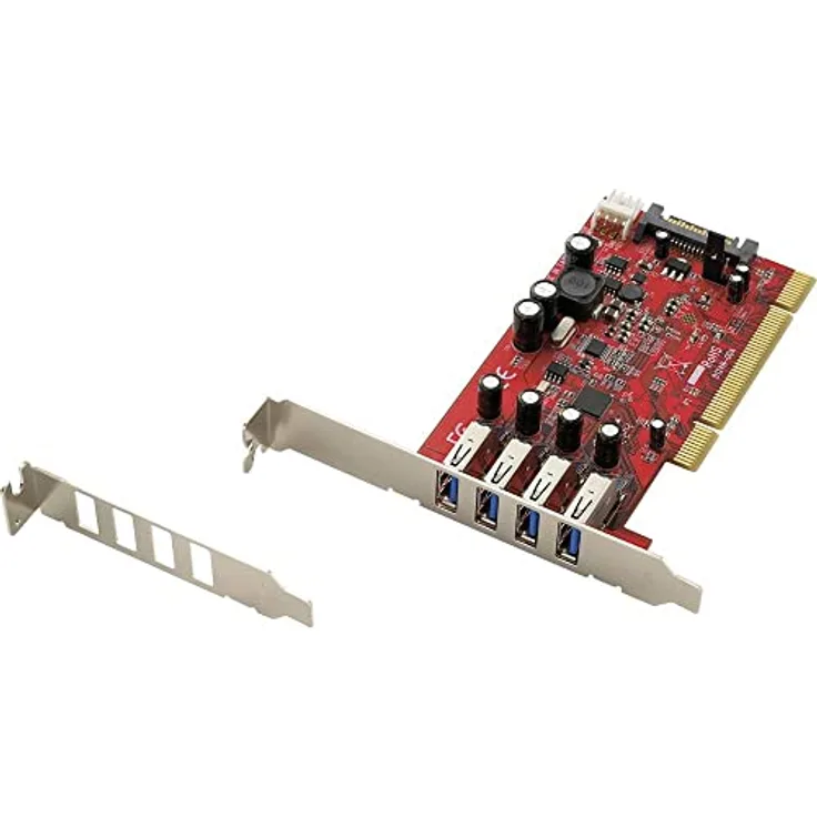 Renkforce 4 Port USB 3.2 Gen 1-Controllerkarte USB-A PCI - Preisvergleich