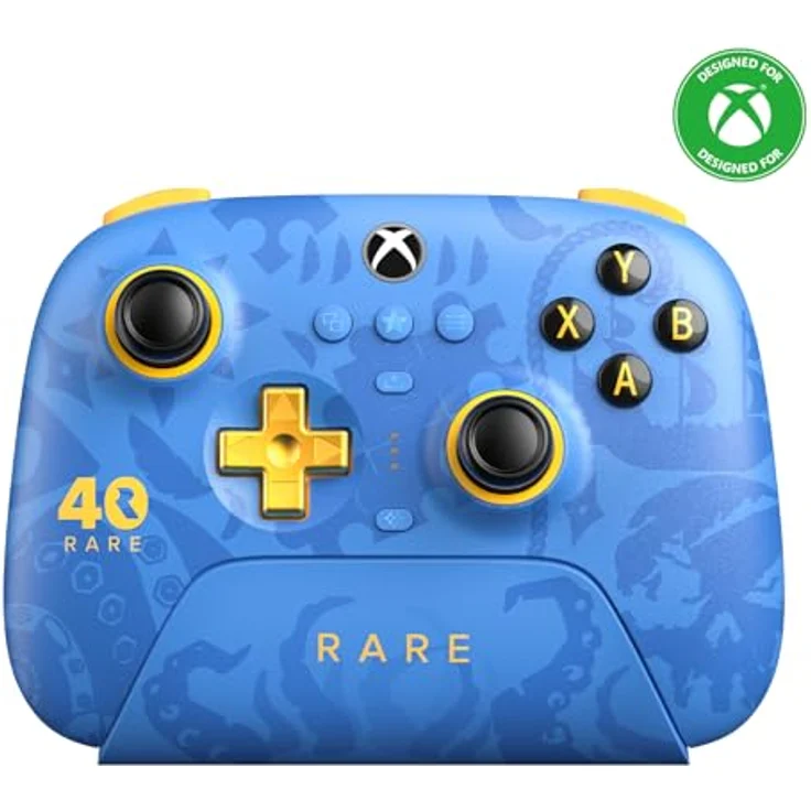 8bitdo Ultimate 3-Mode Xbox Controller RARE Edition, kabelloser Gaming Controller mit 2,4 GHz, Bluetooth, USB-Anschluss, Hall-Effekt-Trigger und 3,5-mm-Audioanschluss – Bild 1