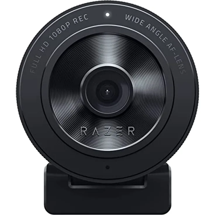 Razer Kiyo X - USB-Webcam für Streaming in Full-HD (1080p 30 FPS oder 720p 60 FPS, Autofokus, Plug + Play, vollständig anpassbare Einstellungen, flexibel zu befestigen) Schwarz