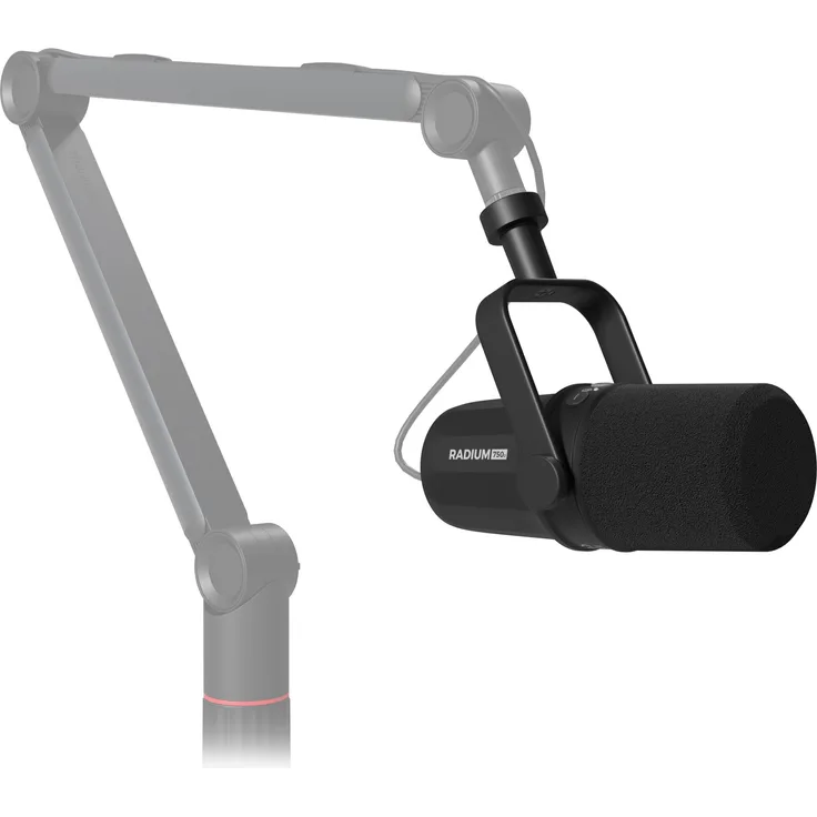 Genesis RADIUM 750D, dynamisches Mikrofon mit USB und XLR Anschluss, Echtzeitüberwachung und Geräuschreduzierung