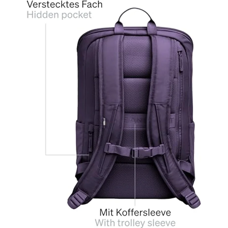 GOT BAG Rucksack PRO PACK, Business Rucksack mit 16" Laptopfach, wasserabweisend, 25 L Stauraum, ocean dusk – Bild 3