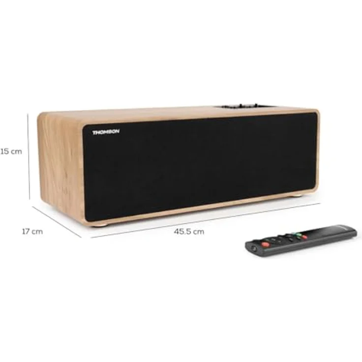 Thomson WS852 Multimedia BT Home Speaker, Bluetooth Lautsprecher in Cosy Design – Bild 2