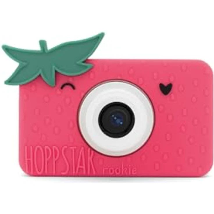 Hoppstar Rookie Strawbella Digitale Kinderkamera - Erdbeere 12443, Silikon Material – Bild 1