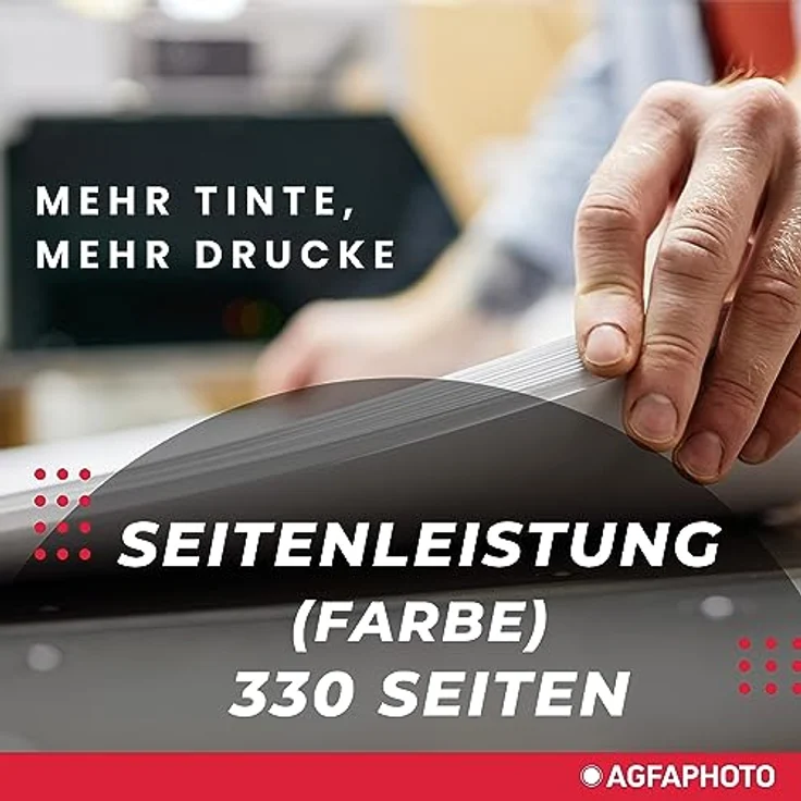 AgfaPhoto APHP302XLC nachgefüllt Tintenpatronen 1er Pack – Bild 4
