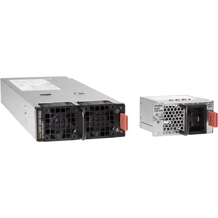 HP E Aruba Netzteil mit C20-Eingangsadapter, 3000 Watt, Hot-Plug / redundant, 80 Plus, für HPE Aruba 6405 Serien