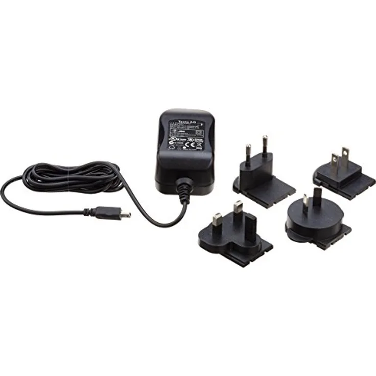Testo Steckernetzteil, 5 VDC 500 mA mit Eurostecker, 0554 0447, hohe Leistung und Zuverlässigkeit