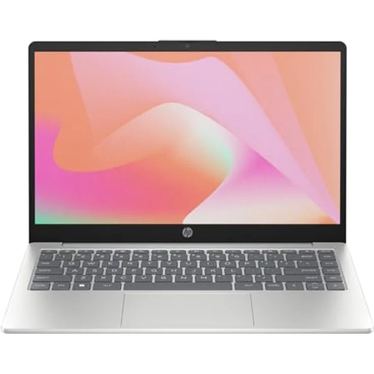 HP 14-em0135ng, 14 Zoll Notebook mit AMD Ryzen 3 7320U, 8 GB RAM, 512 GB SSD, Silber – Bild 1
