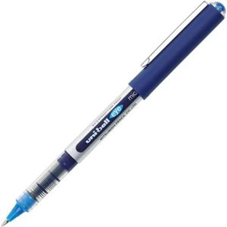 uni-ball Tintenroller eye micro, UB-150, Gehäuse blau, 0,2mm, Schreibfarbe blau – Bild 1