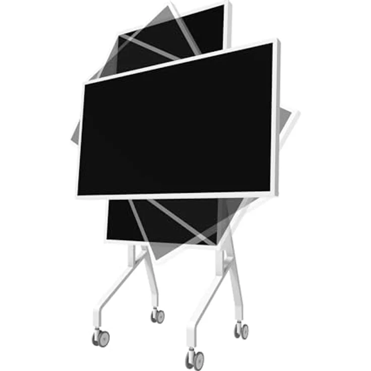 Neomounts MOVE Go Flip FL50-515WH1, Rollwagen für Samsung Flip 55-65" mit drehbarer Schnittstelle, weiß, bis 50 kg – Bild 8