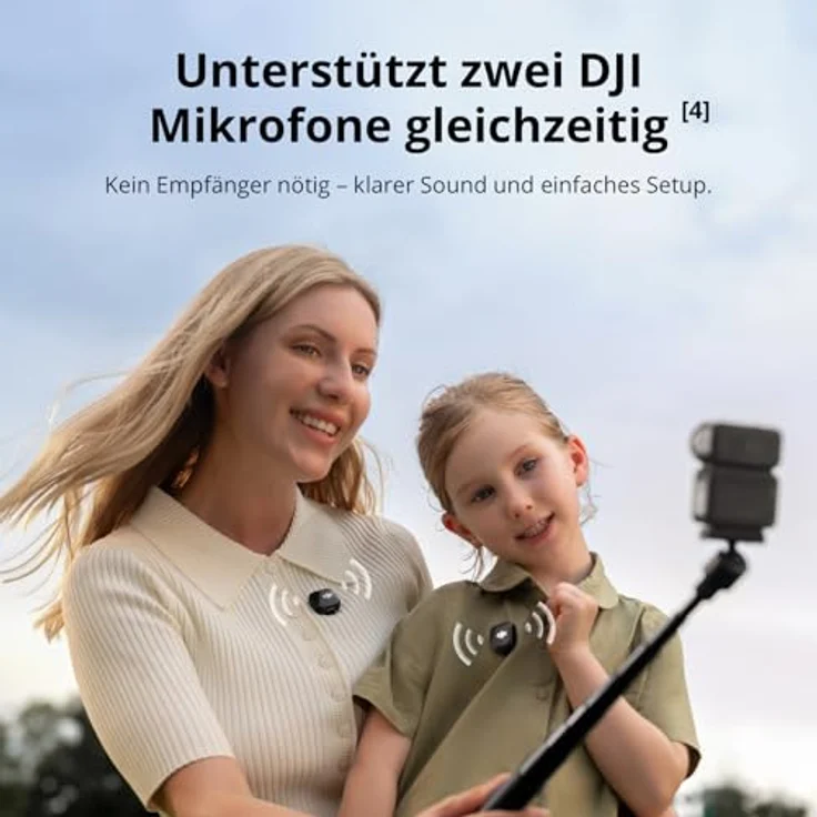 DJI Osmo Nano, Action Cam mit 128GB, 4K/60fps Video und ultra-weitem 143° Sichtfeld, Schwarz – Bild 8