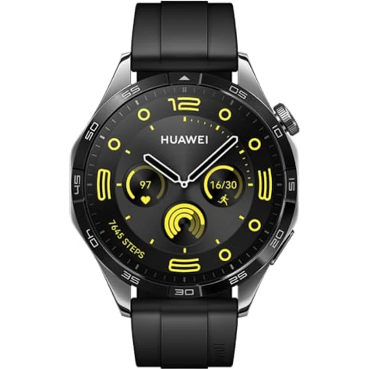 HUAWEI Watch GT 4 46mm Smartwatch, Bis zu 2 Wochen Akkulaufzeit, Android und iOS, Kalorienmanagement, Professionelles Gesundheitsmanagement, SpO2, GPS, Deutsche Version, Schwarz – Bild 2