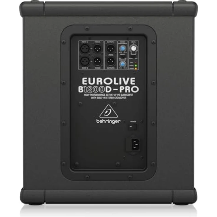 Behringer EUROLIVE B1200D-PRO Subwoofer Subwoofer schwarz – Bild 5