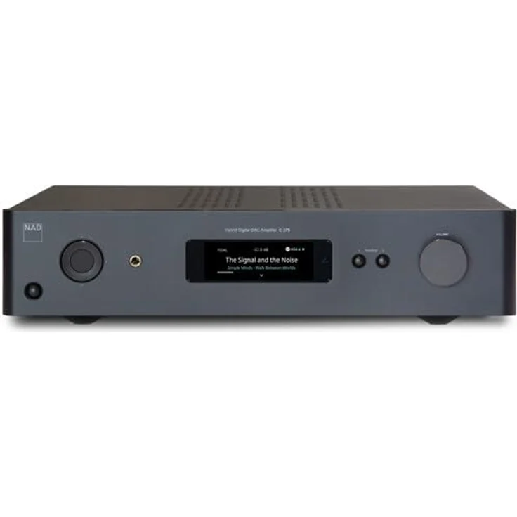 NAD C379 GRAPHITE AMP Vollverstärker, 300 Watt Digitalverstärker mit Bluetooth und HDMI, grau – Bild 2