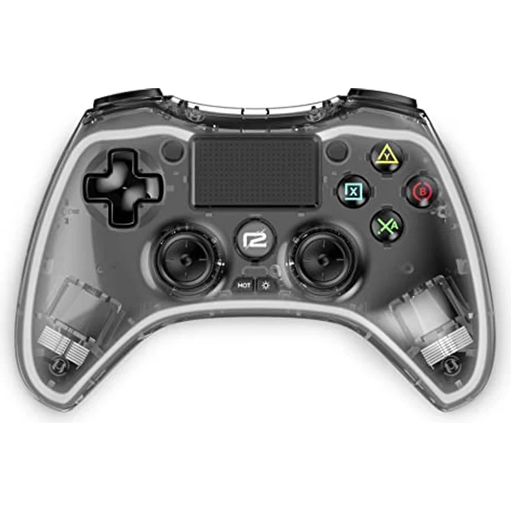ready2gaming PS4 Pro Pad X LED Edition, Gaming-Gamepad mit Bluetooth 5.0 und doppelter Vibrationsfunktion – Bild 3