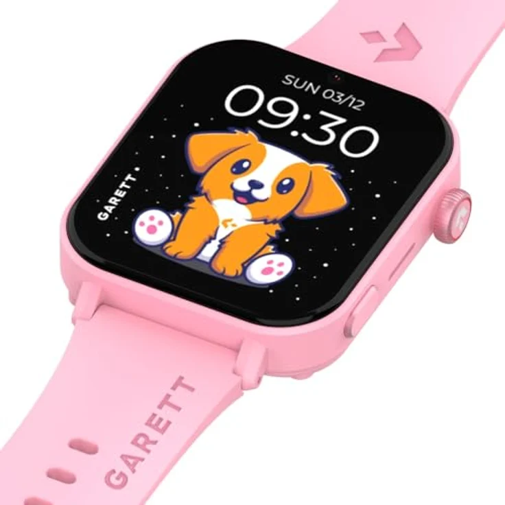 Garett Kinder Smartwatch Garett Kids Rel 4G, rosa, mit 4G Unterstützung und kinderfreundlichen Funktionen – Bild 2