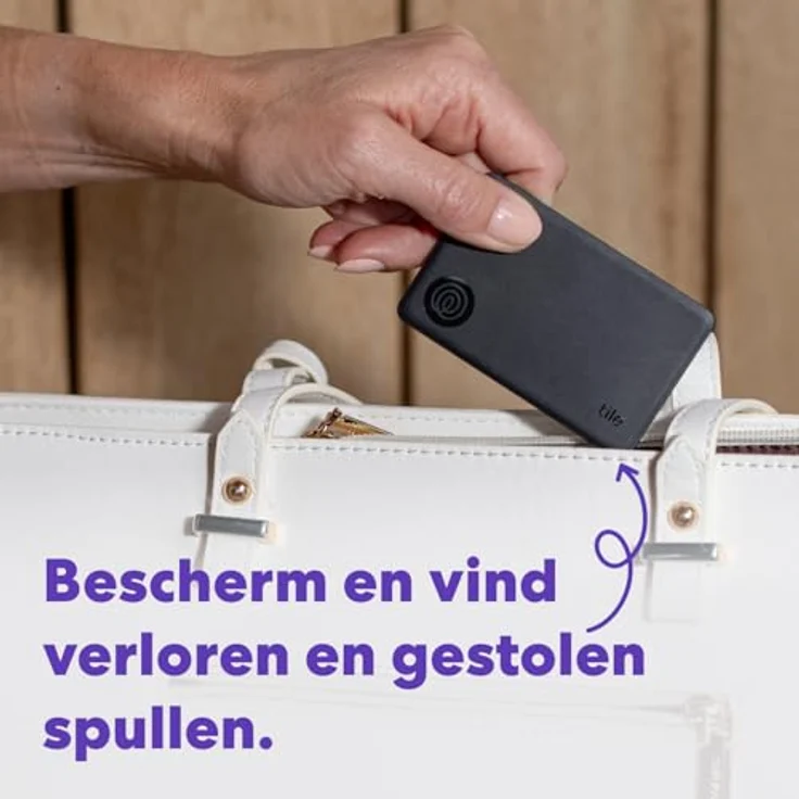 Tile by Life360 Slim (2024) – Geldbörsenfinder und Bluetooth-Tracker, iOS & Android-kompatibel, 105 m Reichweite, wasserdicht, 1er-Pack (Navy Blaze) – Bild 2
