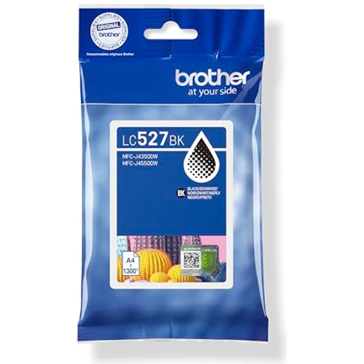 Brother LC527BK, Druckerpatrone, schwarze Premium-Pigmenttinte für MFC-J4350DW, nachhaltige Herstellung – Bild 2
