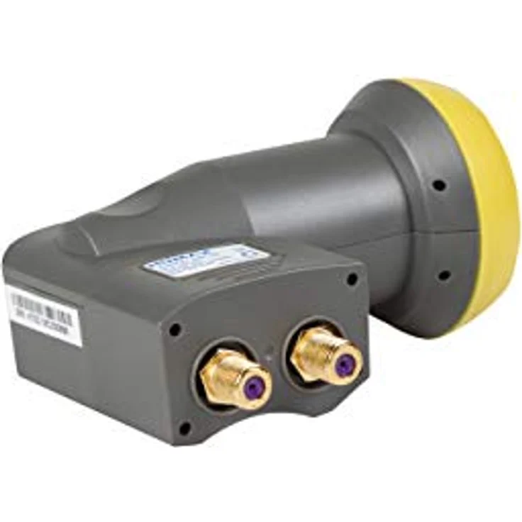 Humax Digital Gold Twin LNB 122-B, digitales Satelliten universal LNB mit LTE-Filter für 2 Teilnehmer inkl. Wetterschutzgehäuse. Bester Satempfang in HD, Full HD, UHD, 4K und 8K – Bild 6