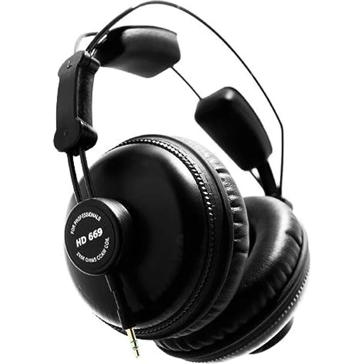 Superlux HD669 Over-Ear-Kopfhörer, schwarz – Bild 2