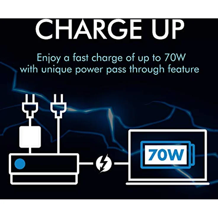 LaCie 1big Dock Thunderbolt 3 24TB Externe Festplatte - Speicher & Docking-Station mit Thunderbolt™ 4 & USB4, Seagate IronWolf Pro HDD, SD/CF-Kartensteckplätze, USB 3.0-Hub, DisplayPort 1.4, Adobe Creative Cloud 1-Monatsmitgliedschaft – Bild 5