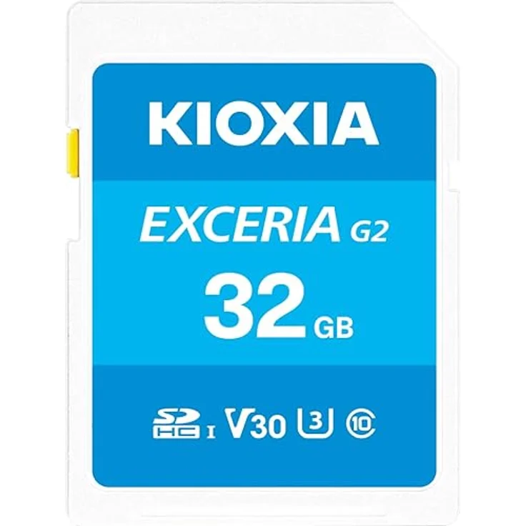 Kioxia Exceria G2 SD Card 32GB, UHS-I, 100 MB/s Lesegeschwindigkeit, blau – Bild 3