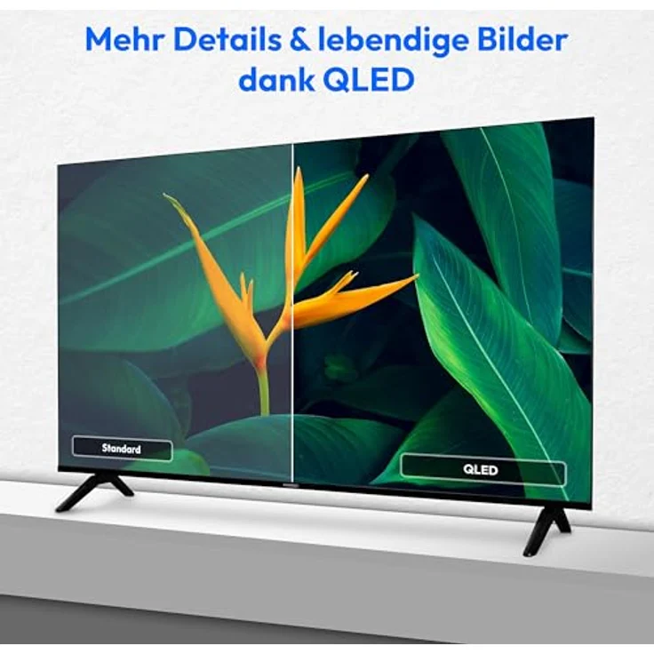 MEDION MD 843601, 43 Zoll QLED Smart-TV mit 4K, Dolby Vision HDR, Bluetooth und umfangreichen Streamingdiensten – Bild 4