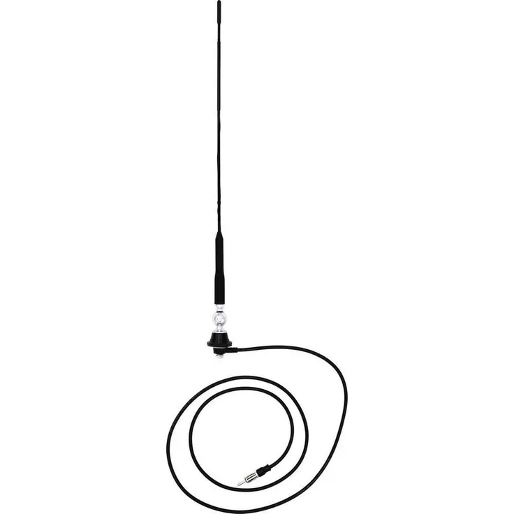 Blaupunkt ANTENNA Club T48 DAB, Passive Stabantenne für FM/AM und DAB/DAB+ Empfang, mit DIN-/SMB-Stecker