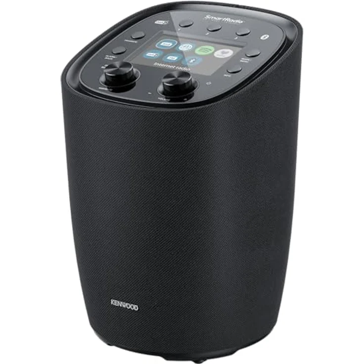 Kenwood CR-ST500S Design Smart-Radio mit 4" TFT-Farbdisplay, WiFi, DAB+, Spotify, Bluetooth, 30 W RMS Stereo, Integ. Subwoofer, OKTIV, Schwarz – Bild 3