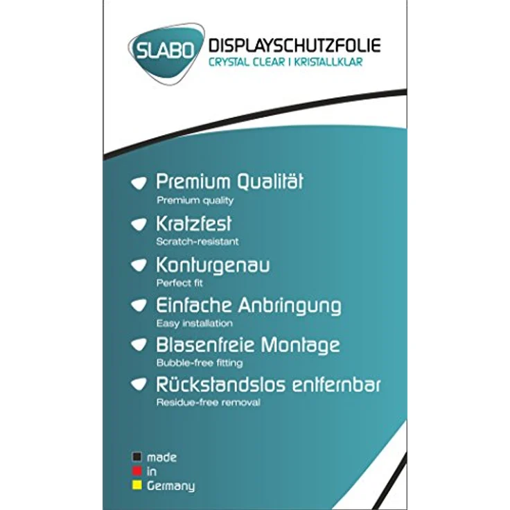 Slabo 2x Displayschutzfolie ''Crystal Clear'' für Apple iPad mini 4 & Apple iPad mini 2019 – Bild 4