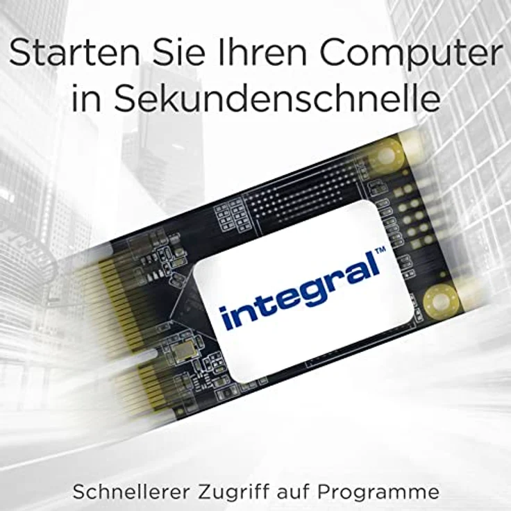 Integral 1TB M.2 SATA III 2242 Interne SSD, bis zu 530MB/s Lesen 475MB/s Schreiben – Bild 2