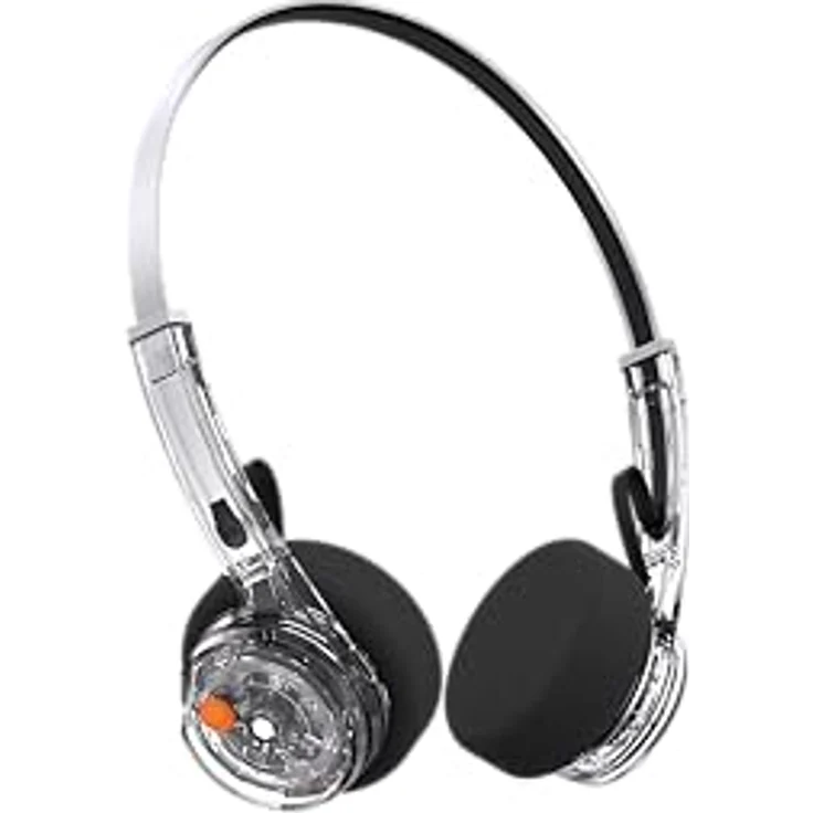 MONDO Freestyle On-Ear Bluetooth Headphones, Transparent – Bild 1