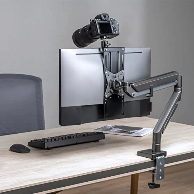 NanoRS RS463 VESA Kamerahalterung, Befestigung für Monitor oder Monitorarm, max. Gewicht 2 kg, VESA-Standard 100x100 – Bild 2