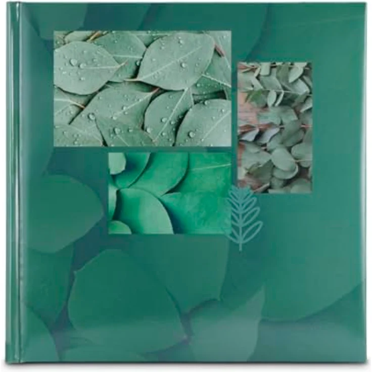 Jumbo-Album “Singo II“, 30x30 cm, 100 weiße Seiten, Leaves – Bild 1
