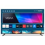 MEDION X16514 (MD 31643) 163,8 cm (65 Zoll) Smart-TV, 4K Ultra HD, HDR, VIDAA Store, Netflix, Prime Video, Disney+, DAZN, Paramount+, HbbTV, PVR, Bluetooth, Schwarz