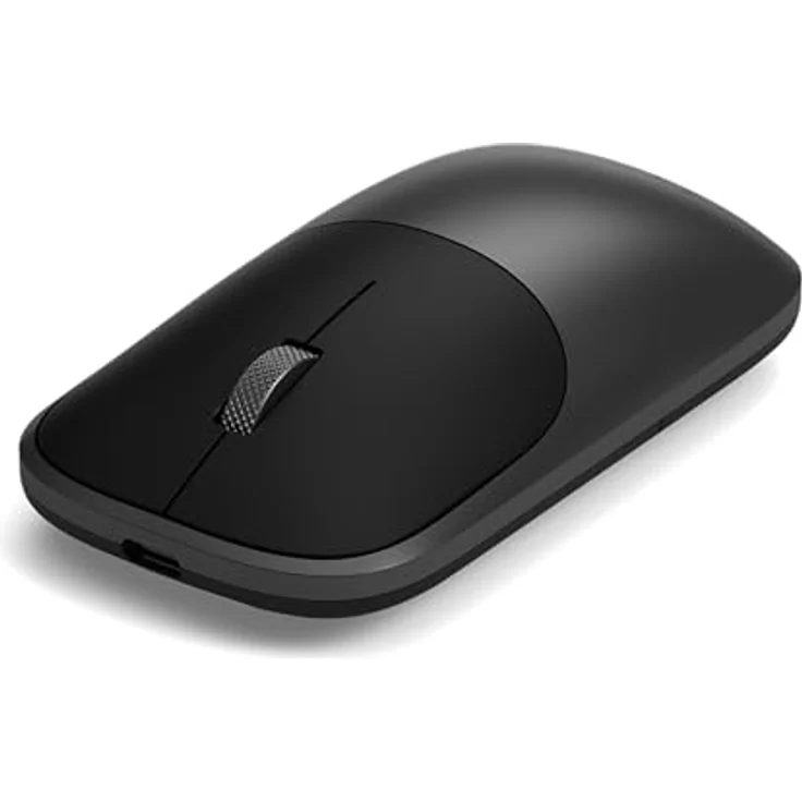 Satechi Slim EX Wireless Maus, kabellos, Dual Bluetooth, ergonomisch, schwarz – Bild 1