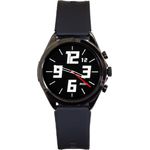 Königsthal E3 (2024) Smartwatch (1,39 Zoll) mit OSRAM Sensoren, EKG, HRV, Schlafapnoe, Blutdruck - Schwarz