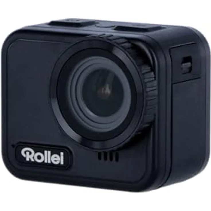 Rollei Actioncam 9s Cube: Brillante 4K Action, Wasserdicht bis 21m, Mini-Design, Touchscreen & Bildstabilisierung - Schwarz