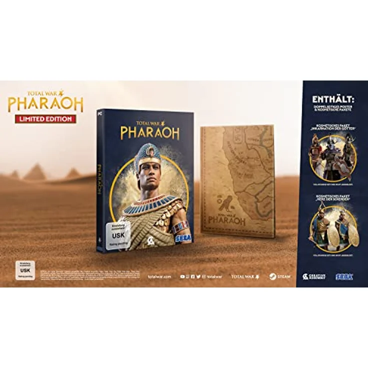 Total War: Pharaoh Limited Edition (Code in a Box) (PC) (64-Bit) – Bild 3