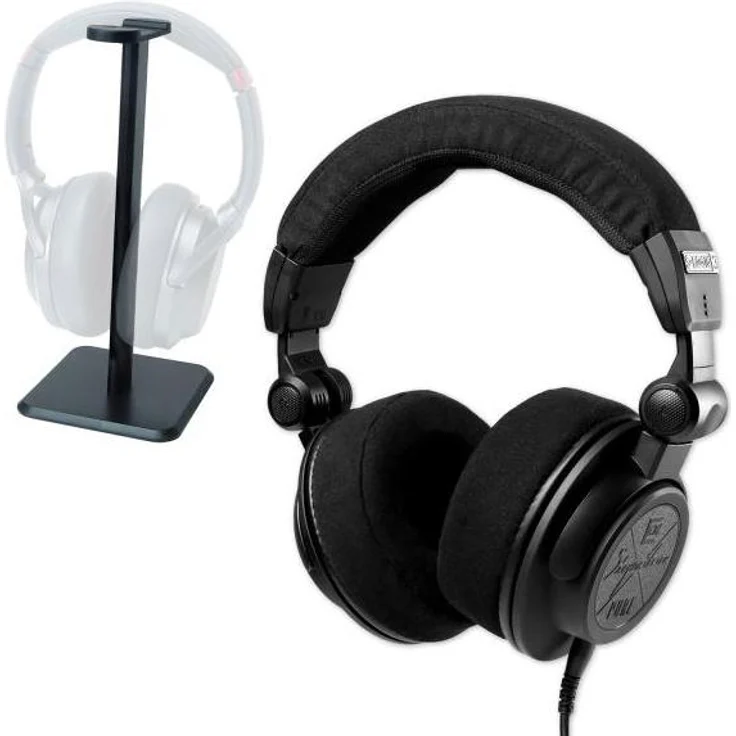 Ultrasone Signature Pure, Kopfhörer mit aktiver Geräuschunterdrückung und Tischstativ