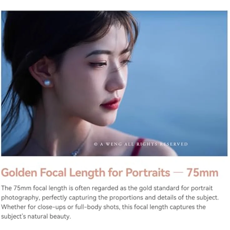 TTArtisan 75 mm F2.0 Autofokus AF-Objektiv mit Metallgehäuse, kompatibel mit Nikon Z-Mount, Vollformat, Silber – Bild 5