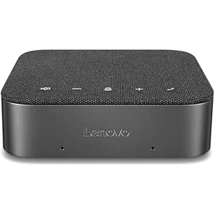 Lenovo Wireless Speakerphone 6000, Bluetooth-Lautsprecher mit 81 dB Empfindlichkeit, Schwarz – Bild 4