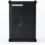SOUNDBOKS SOUNDBOKS 4 - Bluetooth Performance Speaker - Lautester Party Lautsprecher mit 40 Stunden Akku - Kabelloser und tragbarer Lautsprecher - Designed in Dänemark - 126dB (Schwarz)