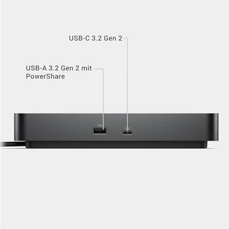 Dell USB-C® Dockingstation Pro SD25TB5, Thunderbolt 5 mit 300 W Leistung und Remotemanagement – Bild 8